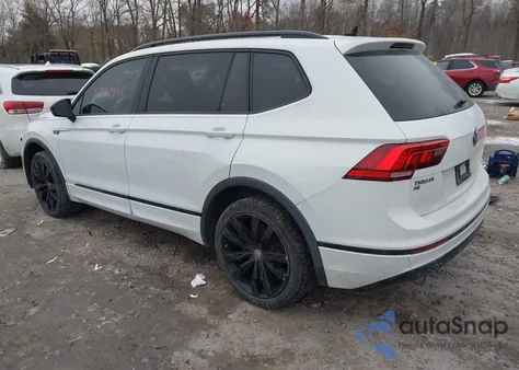 2020 Volkswagen Tiguan 2.0T Se/2.0T Se R-Line Black/2.0T Sel из США, поврежденный, VIN 3VV2B7AX9LM107607